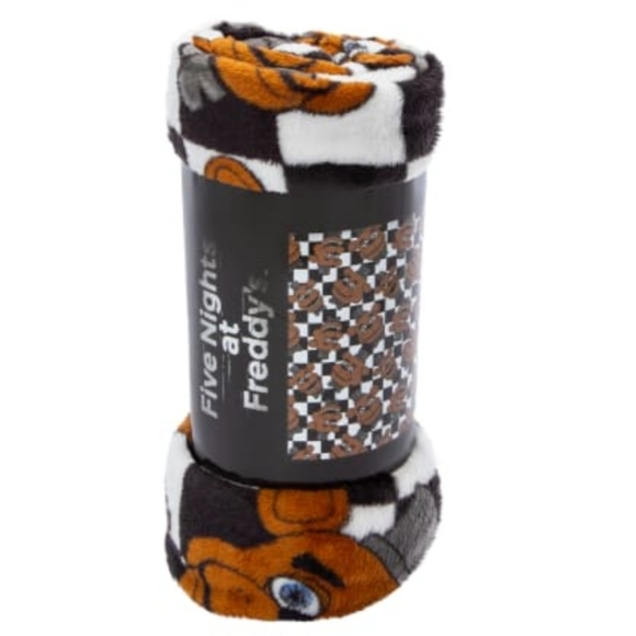 Five Nights At Freddy's™ Checkered Throw Blanket - Picture 3 of 3